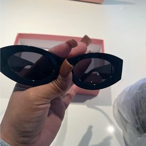 Black sunglasses shades